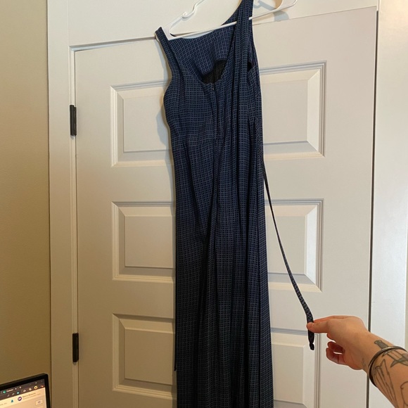 Vintage Plaid Maxi Dress - Picture 3 of 6